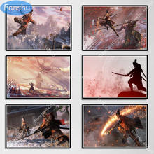 Sekiro Shadows Die Twice Hot Video Game Anime Japan Poster Canvas Painting Posters and Prints Wall Art  Picture Room Home Decor 2024 - buy cheap