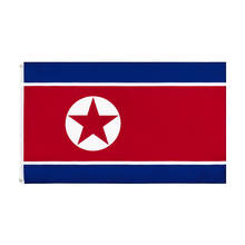 Yehoy-Bandera de Corea del Norte para decoración, 90x150cm, PRK KP NK 2024 - compra barato