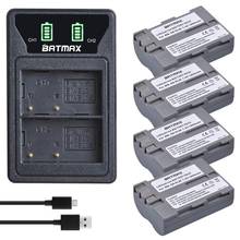 4Pcs 1800mAh EN-EL3e EN EL3e Camera Battery Bateria + Built-in USB LED Charger for Nikon D30 D50 D70 D70S D90 D80 D100 D200 D300 2024 - buy cheap