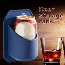 Blue Can Holder Shower Drink Cup Holder Bathroom Beverage Beer Rack Wine Glass Holder 2024 - buy cheap