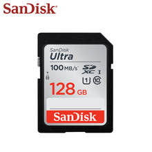 SanDisk-tarjeta de memoria SD Ultra, 16GB, 32GB, 64GB, cámara de 64gb, tarjeta SD de 128gb, 256GB, tarjeta de memoria Clase 10, UHS-1, Max, 80 MB/s 2024 - compra barato