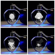 SERVAMP-Llavero LED en forma de corazón, llavero de juguete de cristal, luz, regalo Unisex 2024 - compra barato