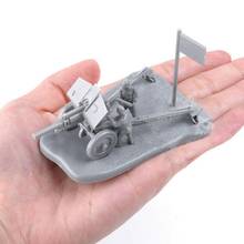 Rompecabezas de construcción 3D para niños, juguete educativo para armar tanque Anti tanque, modelo PAK40 M30, novedad, 1/72 2024 - compra barato