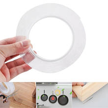 nano-tape Washable Reusable Transparent Double-Sided tape Adhesive Nano Traceless Sticker Removable Universal Disks Glue 2024 - buy cheap