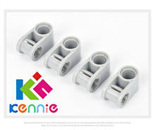 Kennie-bloques de construcción a granel, piezas moc, engranajes, conectores moc, compatibles con accesorios 1 + 1 n. ° 6536, 200 unids/lote 2024 - compra barato