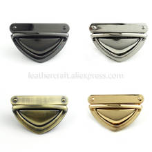 1x Metal Heavy duty Push Lock Clasp Tongue Lock Leather Craft Bag Purse Handbag Shoulder Bag Closure DIY Hardware Accessories 2024 - buy cheap