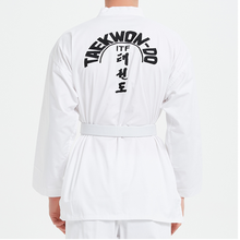 Itf-equipamento profissional para artes marciais, uniforme de taekwondo, traje doboks, kimono, manga longa, g 2024 - compre barato
