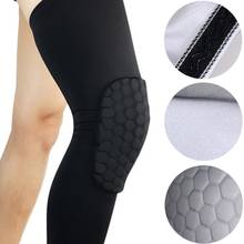 1Pc Breathable Sports Football Basketball Knee Pad Honeycomb Leg Brace Support 2024 - buy cheap