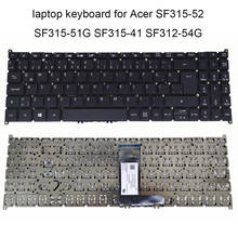 TR NE Replacement keyboards for ACER swift 3 SF315 52 SF315-52G 56LD SF315-51G black keyboard Turkey Norway NSK-RL0SQ new works 2024 - buy cheap