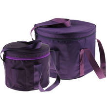 11/14 Inch Carry Case Thicken Bag Cotton for Crystal Singing Bowl, Purple 2024 - buy cheap