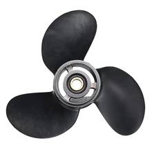 Outboard Propeller 3B2W64517-1 8.5X9 Boat For Tohatsu Nissan-Mercury 8-9.8Hp Aluminum Alloy 3 Blades Black 12 Spline Tooths 2024 - buy cheap