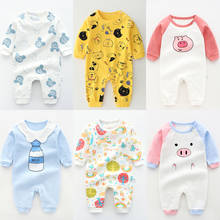 Baby Rompers Long Sleeve Jumpsuit Newborn Clothes Spring Autumn Pajamas, Baby Girl Boy Clothes 2024 - buy cheap