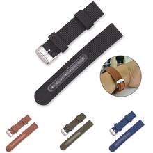 18mm 20mm 22mm 24mm náilon pulseira de relógio pulseira de relógio acessórios de relógio 2024 - compre barato