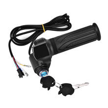 1 par à prova dwaterproof água display led guiador aperto para carros elétricos bicicleta scooter e-bike motor guidão bicicleta elétrica acessório 2024 - compre barato