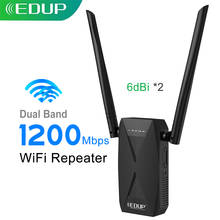 EDUP-repetidor WiFi de 1200M, amplificador de señal de enrutador inalámbrico de banda Dual, 2,4G y 5GHz, 802.11AC, para el hogar, Puerto Wlan 2024 - compra barato