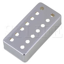 Double Row 7x7 Humbucker Pickup Cover for Electric Guitar 63mm E to E Spacing 2024 - buy cheap