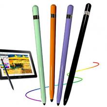 Caneta capacitiva para desenho em tablet, tela sensível ao toque, universal, para android, ios, smartphone, tablet 2024 - compre barato