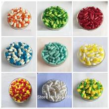 0# 200pcs/lot.0 size High quality colored hard gelatin empty capsules, hollow gelatin capsules ,joined or separated capsules 2023 - buy cheap