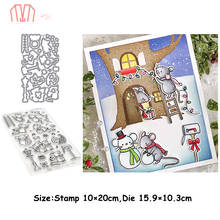 Mai Mouse festival Metal Cutting Dies Stencils Stamp for DIY Scrapbooking photo album Decorative Embossing Paper Cards 2024 - buy cheap