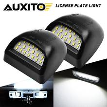 Luz da placa de licença do número de auxito nenhum erro 18smd led para cadillac escalade ext chevrolet suburban tahoe gmc yukon xl 1500 2500 2024 - compre barato