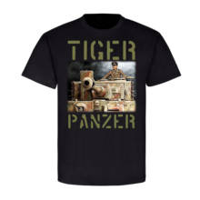 Camiseta Tiger Tank Ace Normandía 1944 armaured Wehrmacht Panzer Camiseta de manga corta de algodón para hombre, camisa con cuello redondo, de verano, nueva S-3XL 2024 - compra barato