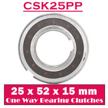 Csk25pp uma maneira que carrega embraiagens 25*52*15mm ( 1 pc) com keyway csk6205pp rolamentos de embreagem de roda livre csk205pp 2024 - compre barato