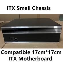 Industrial Control ITX Small Chassis Engineering CNC Multiple COM Port Compatible 17*17cm Motherboard Desktop Computer Case 2024 - buy cheap