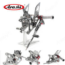 Arashi-reposapiés ajustable para motocicleta, Pedal de motocicleta CNC para HONDA CBR300R / CB300F / ABS 2015 2006 2017 2018 2019 2020 2021 CBR 300 R 2024 - compra barato