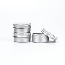 300pcs 10g Aluminum Tin Jar 10ml Metal Lip Balm Container Empty Candle Jars Cream Pot Box 2024 - buy cheap