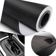 152*30cm Carbon Fiber Waterproof Vinyl 4D Car Wrap Sheet Roll Film Car Stickers Decals Motorcycle Car Styling Accessories 2024 - buy cheap