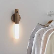 Luz LED inalámbrica con Sensor automático para cerradura de puerta, lámpara con Detector de movimiento, pequeña luz nocturna inteligente para escaleras y cocina 2024 - compra barato