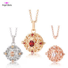 New Women Necklaces 20.5mm Aromatherapy Lockets Pendants Essential Oil Diffuser Perfume Locket Necklace L100 Free Shipping 2024 - buy cheap