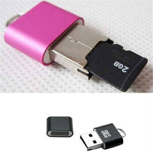 Портативный мини-USB 2,0 Micro SD TF T-Flash Устройство для чтения карт памяти адаптер флэш-накопитель SD флэш-память оптовая продажа 2024 - купить недорого
