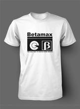 Классическая футболка Betamax в стиле ретро 1980-х годов, совершенно новая футболка с фильмом, Новый классный подарок, индивидуальная футболка 2024 - купить недорого