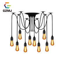 GZMJ-lámpara colgante de araña para el hogar, luces Led modernas de estilo Retro para Loft, cocina y hogar 2024 - compra barato