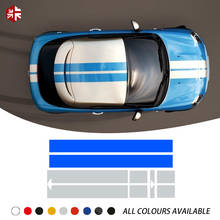 Car Hood Decal Bonnet Stripes Roof Rear Engine Cover Body Sticker For MINI Coupe R58 Cooper S JCW John Cooper Works Accessories 2024 - buy cheap