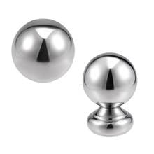 uxcell 2/4/5/8/16pcs Hollow Cap Ball Spheres 25/32/38/41/50mm Diameter 304 Stainless Steel for Handrail Stair Newel Post 2024 - buy cheap