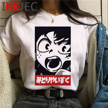 Camiseta de My Hero Academia Bakugou Boku No Hero Academia, top de verano para mujer, camisetas gráficas ulzzang, camiseta de estética para mujer 2024 - compra barato