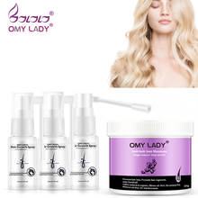 OMYLADY-Spray para el crecimiento del cabello, líquido esencial y aceite esencial Natural para la pérdida de cabello, reparación de líneas dañadas, 3 unidades 2024 - compra barato