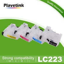 Plavetink-Kit de 4 colores para impresora LC 223, 221, 225, 227, 229, Brother LC223 XL, MFC, J5620DW, J5625DW, J5720DW 2024 - compra barato