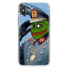 Вдохновляющий силиконовый чехол для телефона Meme Smug Frog Pepe для Xiaomi Redmi 4A S2 Note 3 3S 4 4X5 Plus 6 7 6A Pro Pocophone F1 2024 - купить недорого