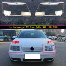 Headlamp Cover For Volkswagen VW Bora Jetta MK4 1999~2005 Car Headlight Headlamp Clear Lens Cover Auto Shell 2024 - buy cheap