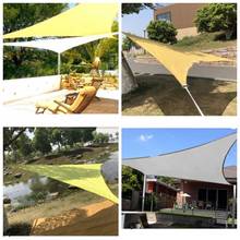 5x5x5mTriangle Sunscreen Home Yard Sun Shade Canvas Outerdoor Picnic Polyester Fiber Park Guard Room Window Awning Anti-Water 2024 - buy cheap