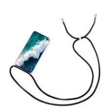 Cordão para capa de celular iphone, para modelos 7, 8, 11 pro, xs max, xr, x, 11, 7, 8 plus, 6s, x, se 2024 - compre barato