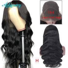 13X4 Lace Front Human Hair Wigs 180% Density Body Wave Lace Front Wig Brazilian Remy Human Hair Wigs Ashimary 2024 - buy cheap