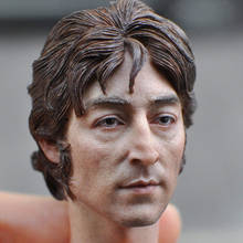In stock 1/6 Scale Accessories  KUMIK18-10 male head John Lennon short Curly hair for 12 '' figure bodies 2024 - buy cheap