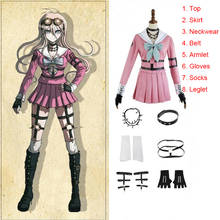 Anime Danganronpa V3: Killing Harmony Iruma Miu Rabbit Uniform Halloween Christmas custom made  Dress Halloween Costumes Wig 2024 - buy cheap