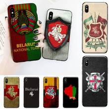 Belarus flag Accessories Phone Case for iPhone 11 12 pro XS MAX 8 7 6 6S Plus X 5S SE 2020 XR 2024 - buy cheap