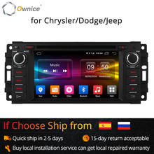 Rádio de carro ownice c500, android 6.0, octa core, dvd player, para jeep grand wrangler 2015, patriot, bússola, trajeto, gps, navegação, 4g, lte, sim 2024 - compre barato