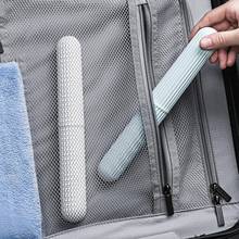Caja de almacenamiento portátil para cepillos de dientes, accesorios de viaje, Pajita de trigo, antipolvo 2024 - compra barato